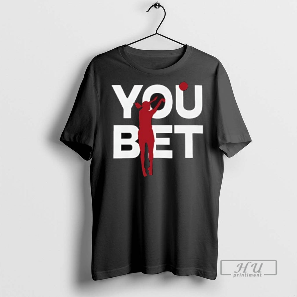 New Indiana Fever Caitlin Clark You Bet Three Point Shot Double Sided Tee Shirts