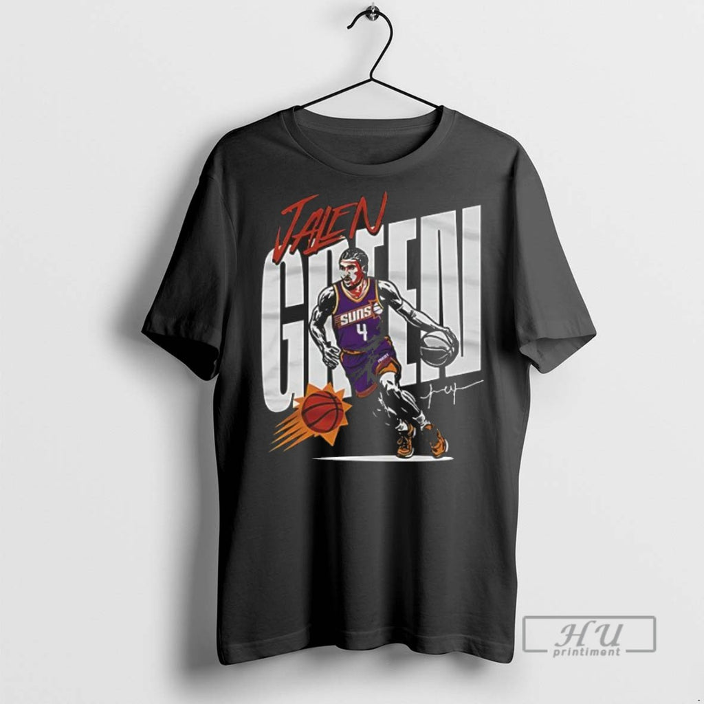 New Jalen Green Phoenix Suns Vector Player Signature Tee Shirts Sweatshirt Hoodies