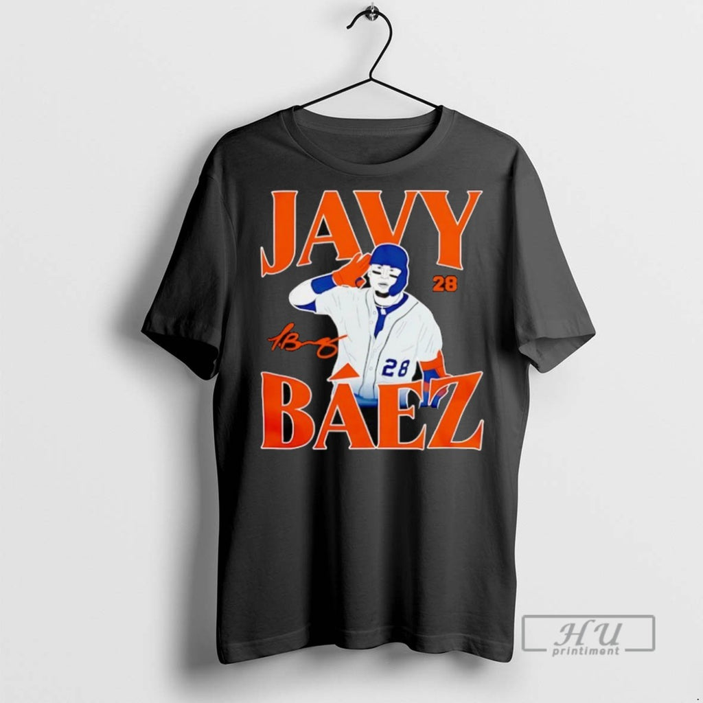 New Javy Baez Detroit Tigers Baseball Signature Tee Shirts Sweatshirt Hoodies