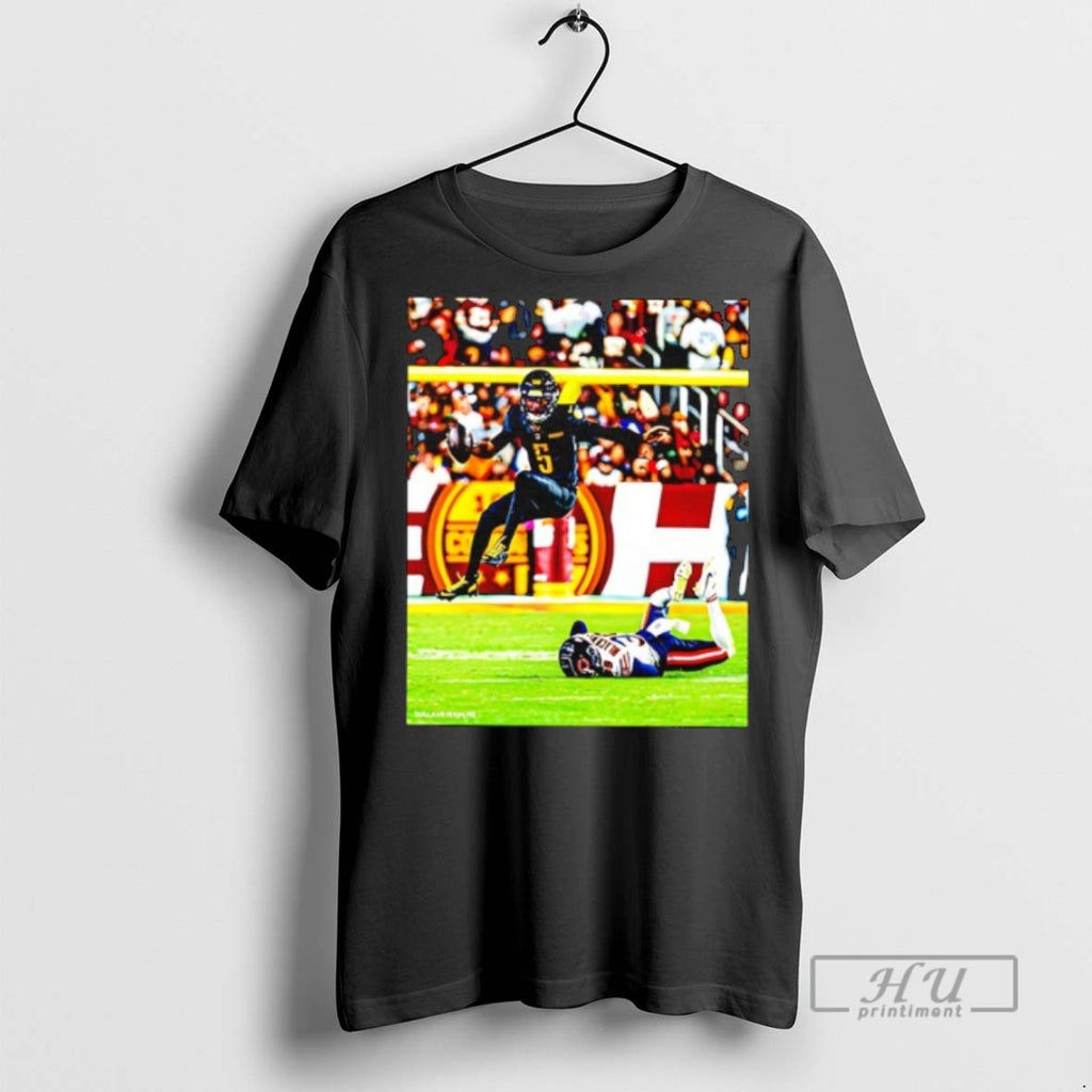 New Jayden Daniels Washington Commanders Quarterback Tee Shirts Sweatshirt Hoodies