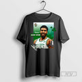 New Jayson Tatum Deuce Boston Celtics Collage Court And Off Graphic Double Sided Tee Shirts