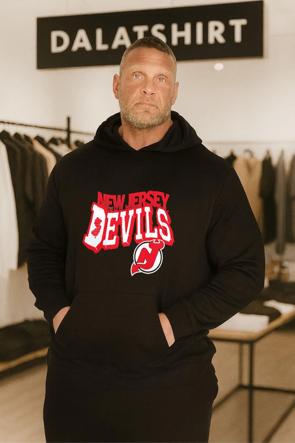New Jersey Devils Red Brick State Map NHL Hockey Team shirt