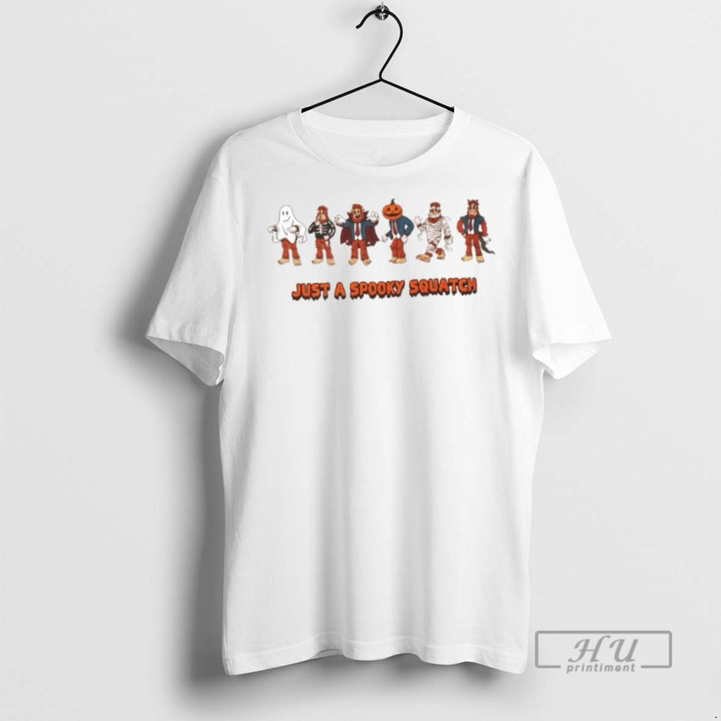 New Just A Spooky Squatch Halloween Ornaments Tee Shirts Sweatshirt Hoodies