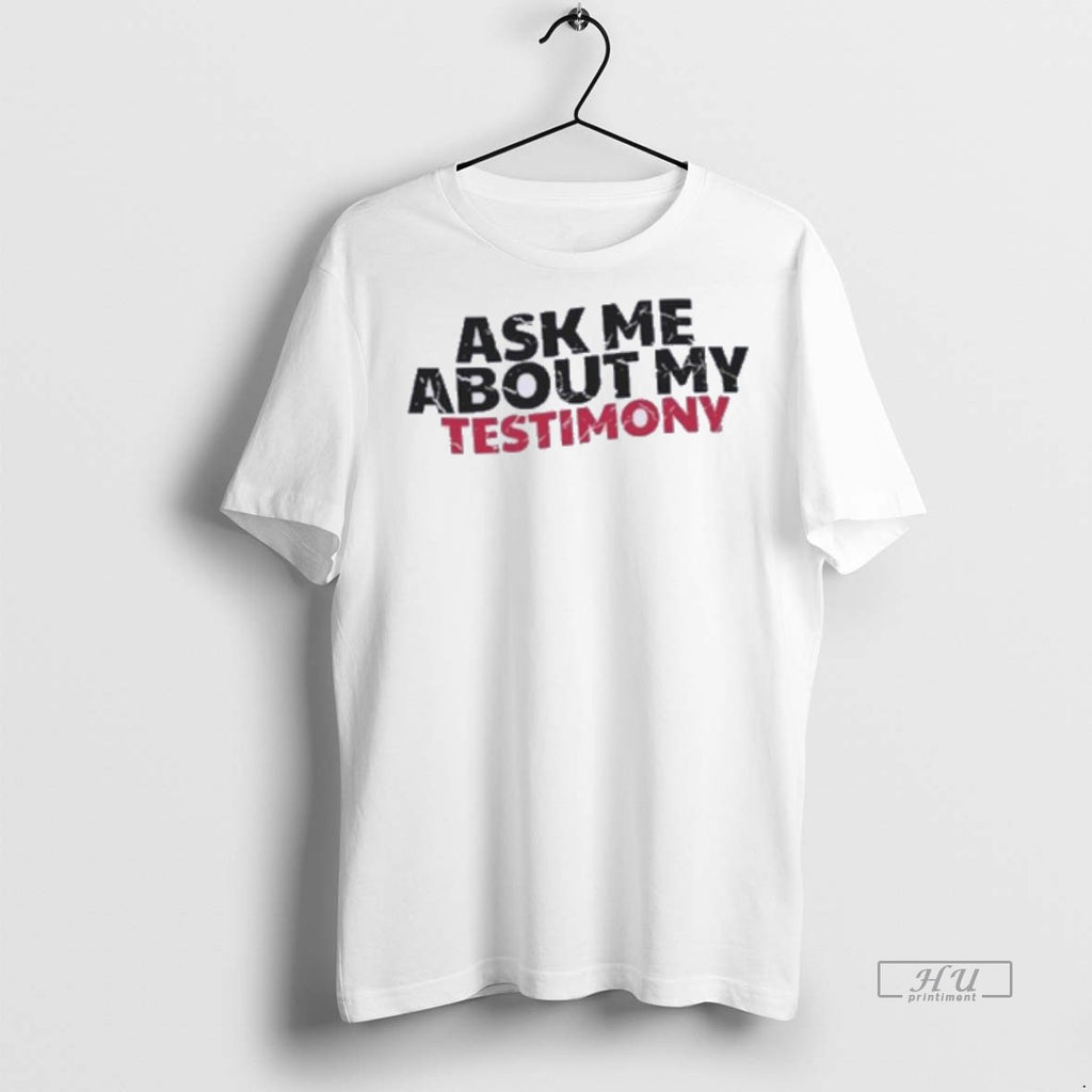 New Justin Williams God Is A G Ask Me About My Testimony Graphic