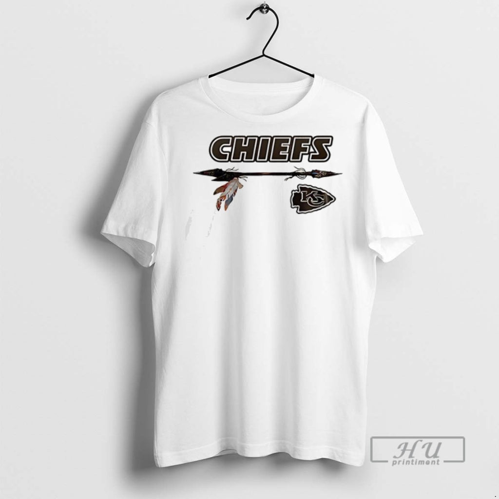 New Kansas City Chiefs X Native American Heritage Double Sided Tee Shirts Sweatshirt Hoodies
