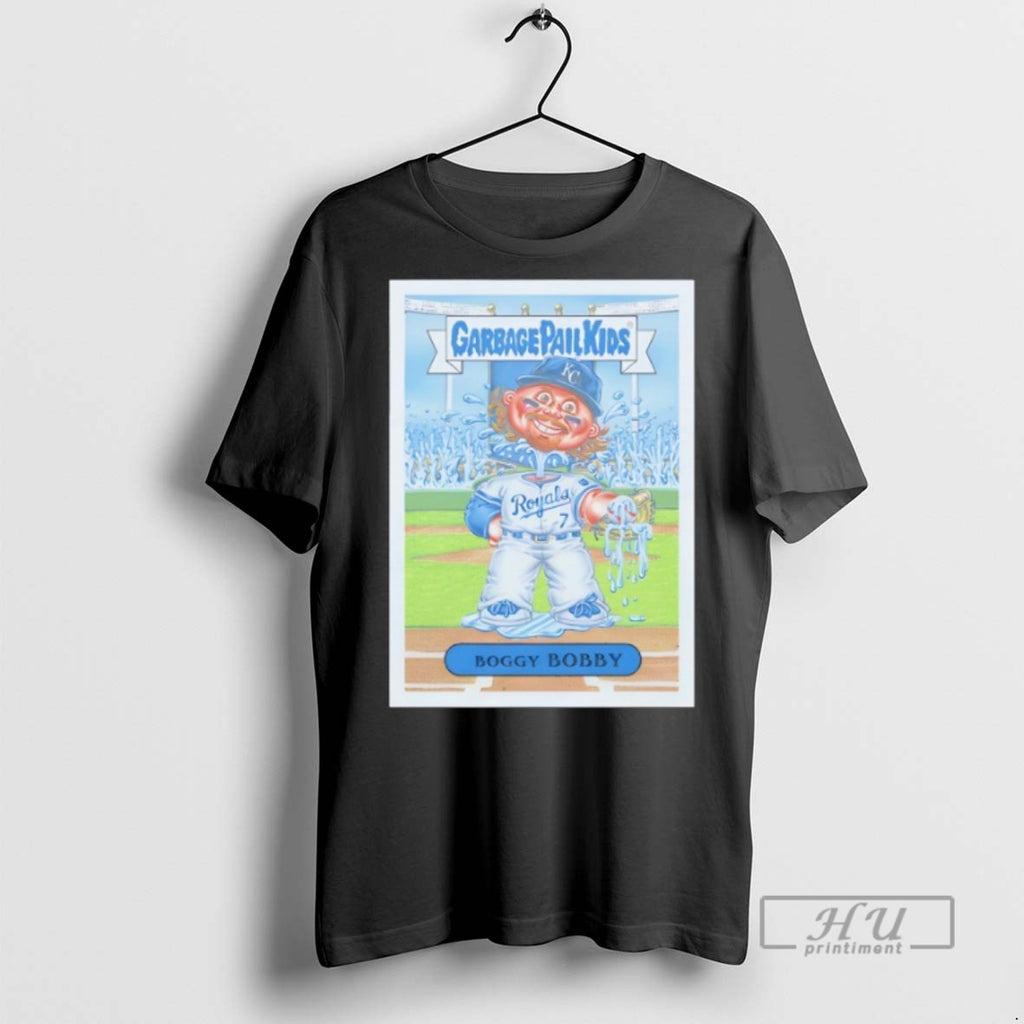 New Kansas City Royals Garbage Pail Kids Boggy Bobby Tee Shirts Sweatshirt Hoodies