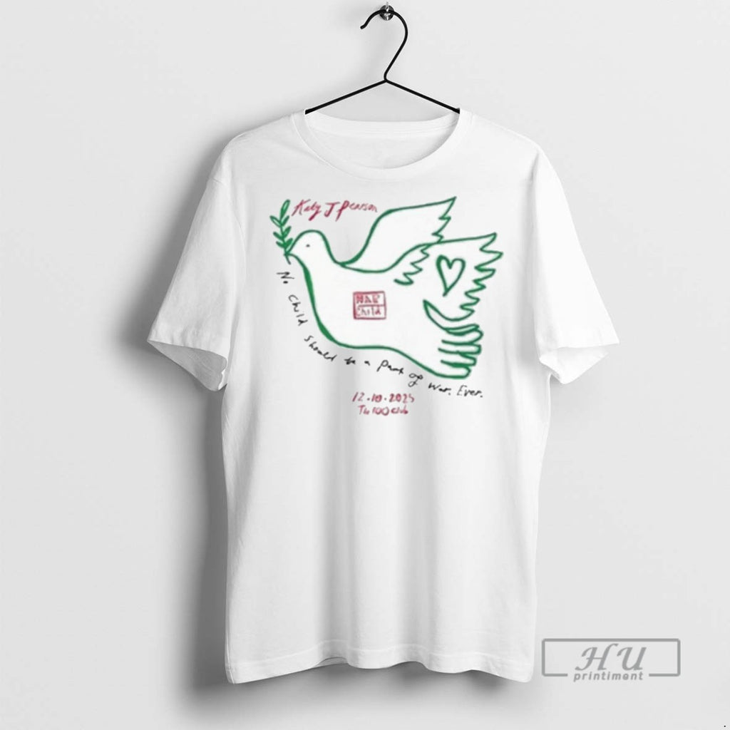 New Katy J Pearson October 12 2025 The 100 Club London Dove Tee Shirts