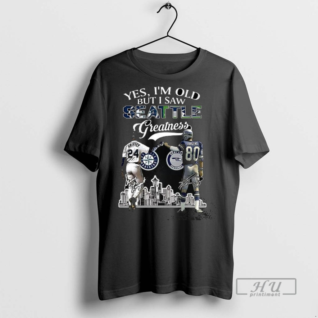 New Ken Griffey Jr And Steve Largent Yes Im Old But I Saw Seattle Mariners