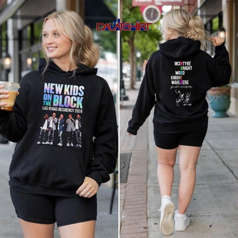 New Kids On Block The Las Vegas Residency 2026 shirt