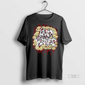 New Last Wishes Skull Graffiti Graphic Tee Shirt Sweater