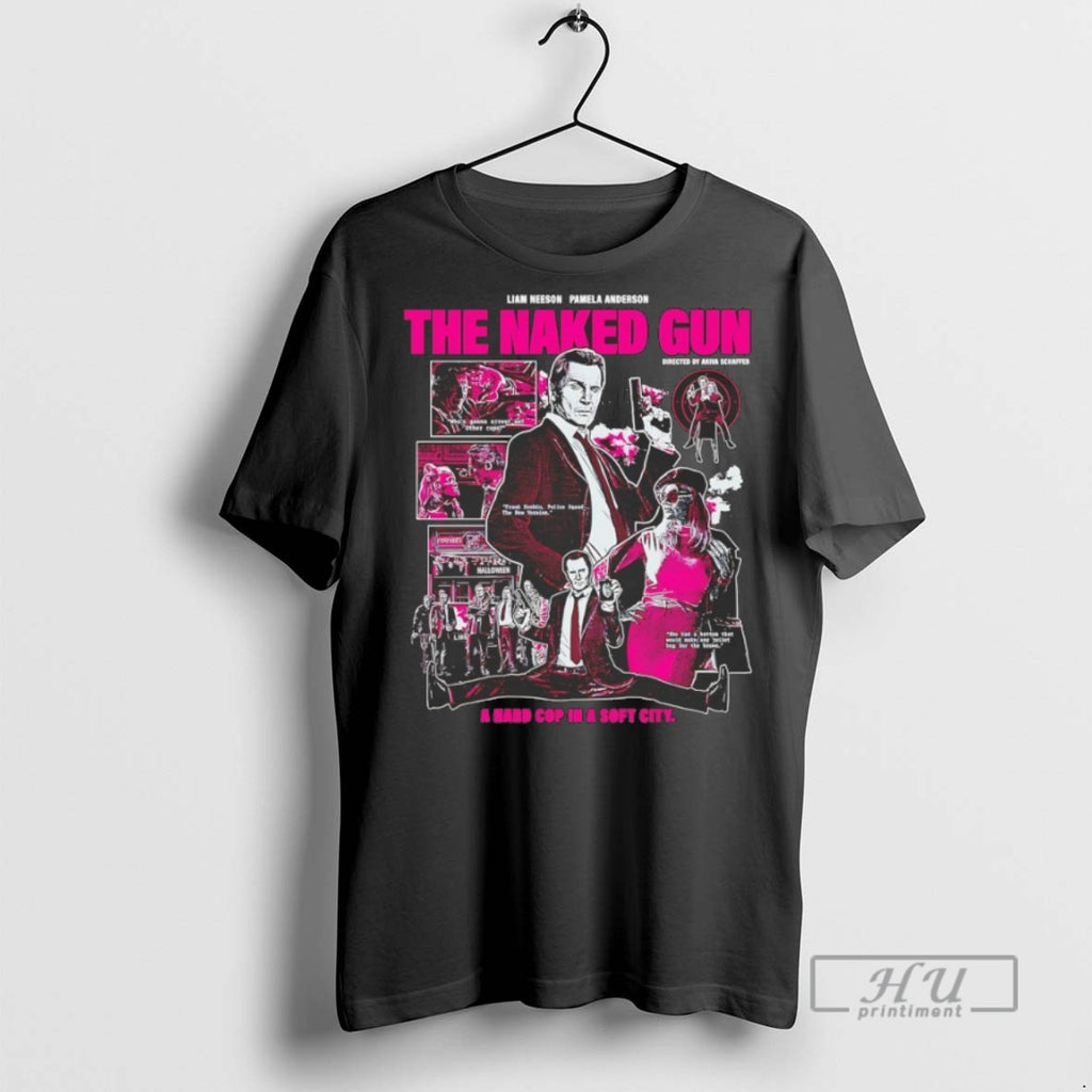 New Liam Neeson Pamela Anderson The Naked Gun Tee Shirts Sweatshirt Hoodies