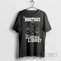 New Los Monstruos Contra La Lucha Libre Tee Shirts Sweatshirt Hoodies