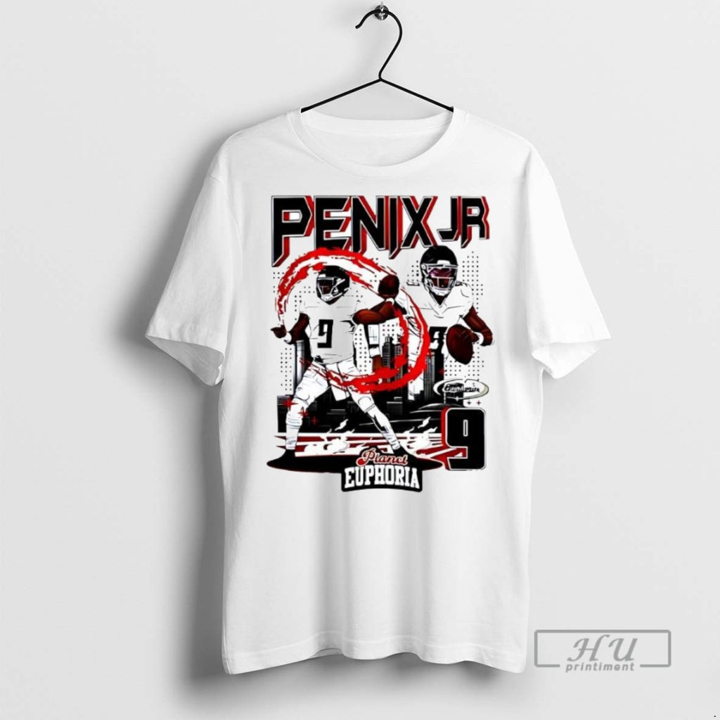 New Michael Penix Jr Atlanta Falcons Player Graphic Tee Shirts Sweatshirt Hoodies