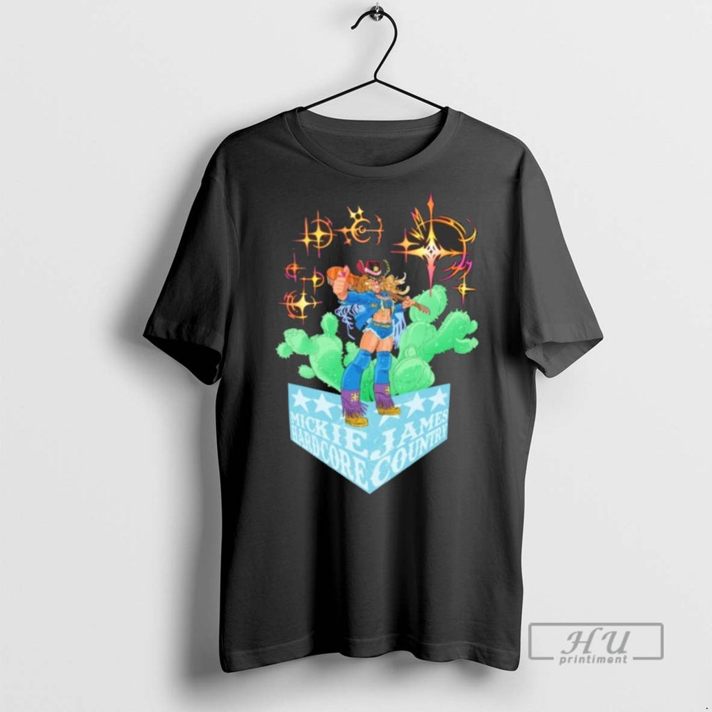 New Mickie James Hardcore Country Tee Shirts Sweatshirt Hoodies