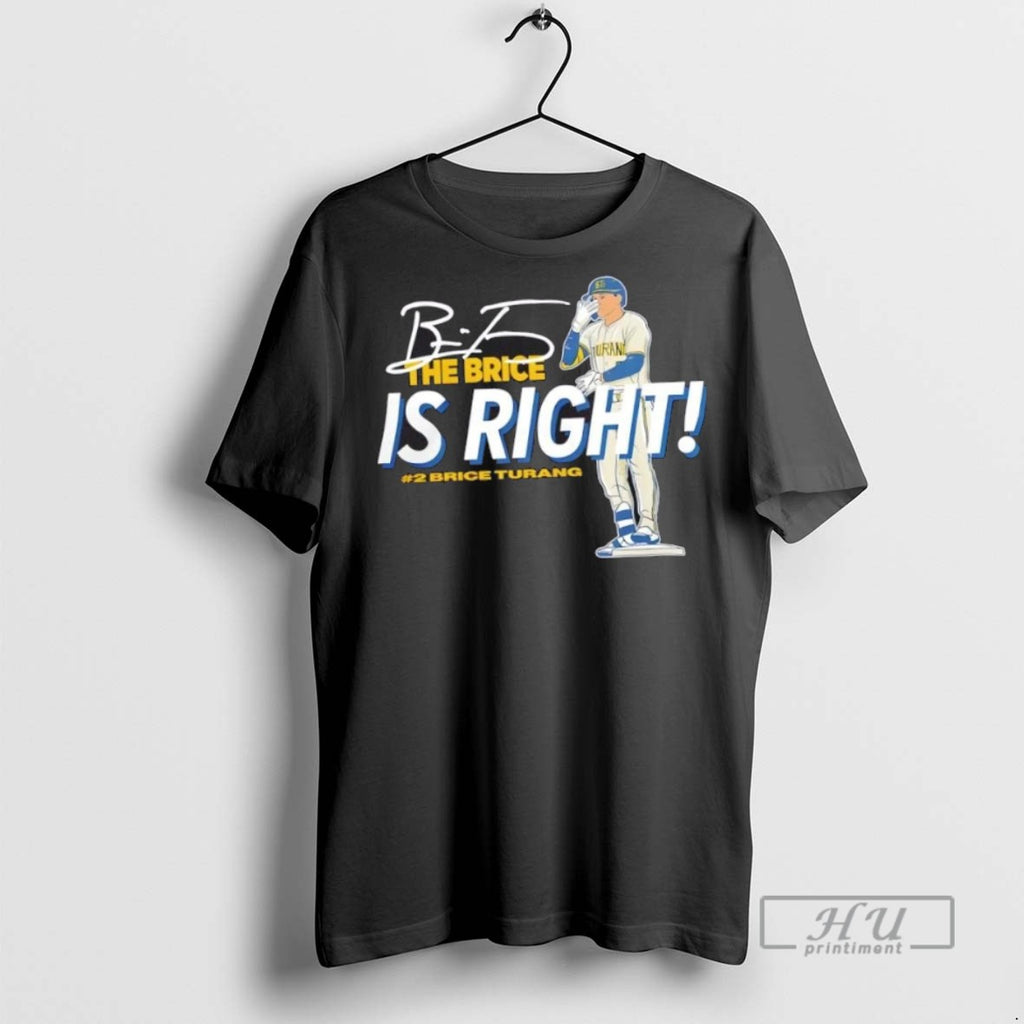 New Milwaukee Brewers The Brice Is Right Signature Tee Shirts Sweatshirt Hoodies