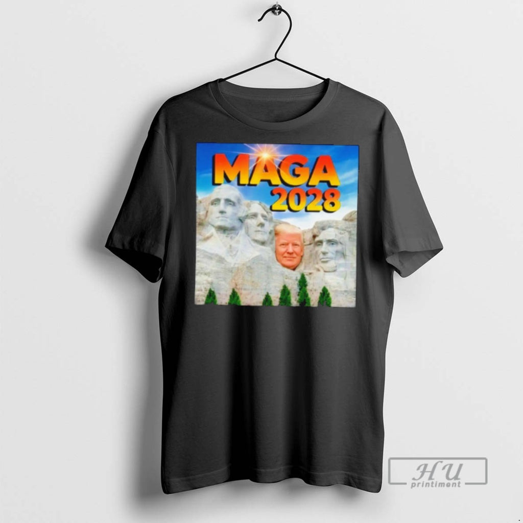 New Mount Rushmore Trump Maga 2028 Tee Shirts Sweatshirt Hoodies