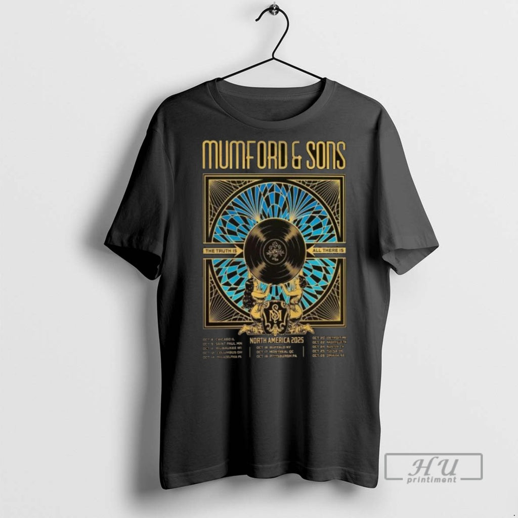 New Mumford Sons October 11 2025 Milwaukee Wi Long Sleve Tee Shirts Sweatshirt Hoodies