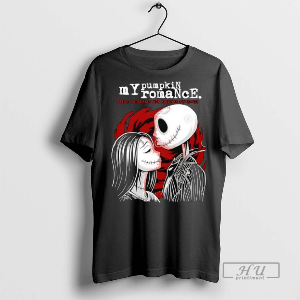 New My Pumpkin Romance The Nightmare Before Christmas Style My Chemical Romance Album Tee Shirts