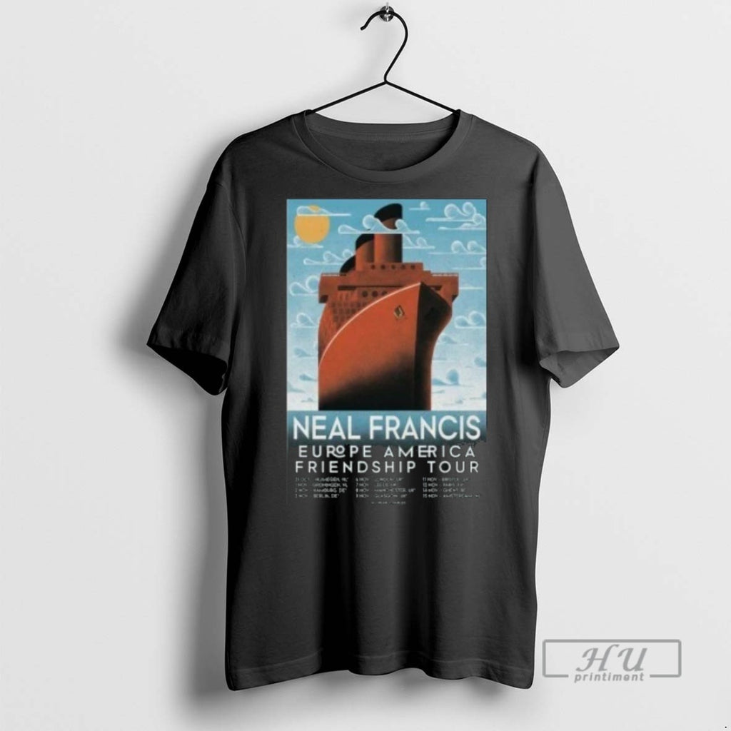 New Neal Francis Tour Europe America 2025 Tee Shirts Sweatshirt Hoodies