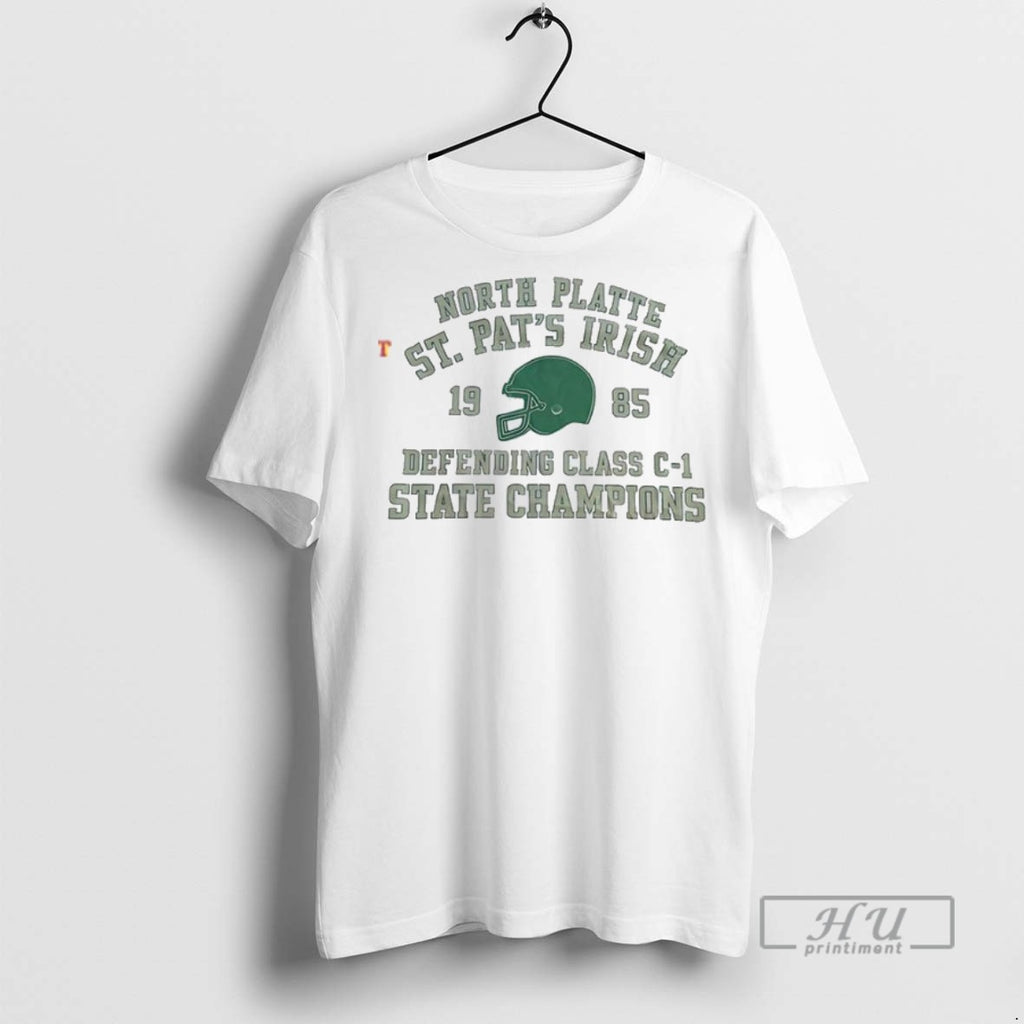 New North Platte St Pats Irish Defending Class C1 State Champions Tee Shirts Sweatshirt Hoodies