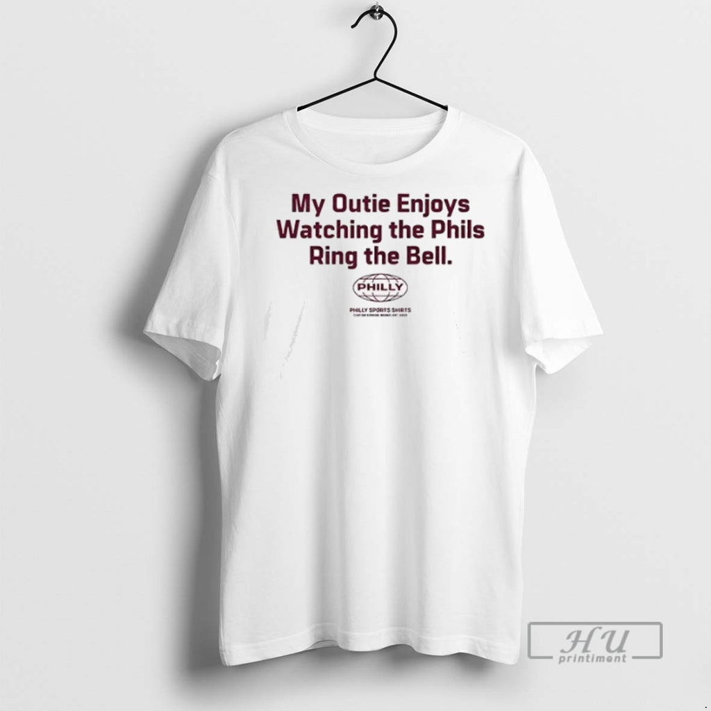 New Philadelphia Phillies My Outie Enjoys Watching The Phils Ring The Bell The Fightins Double