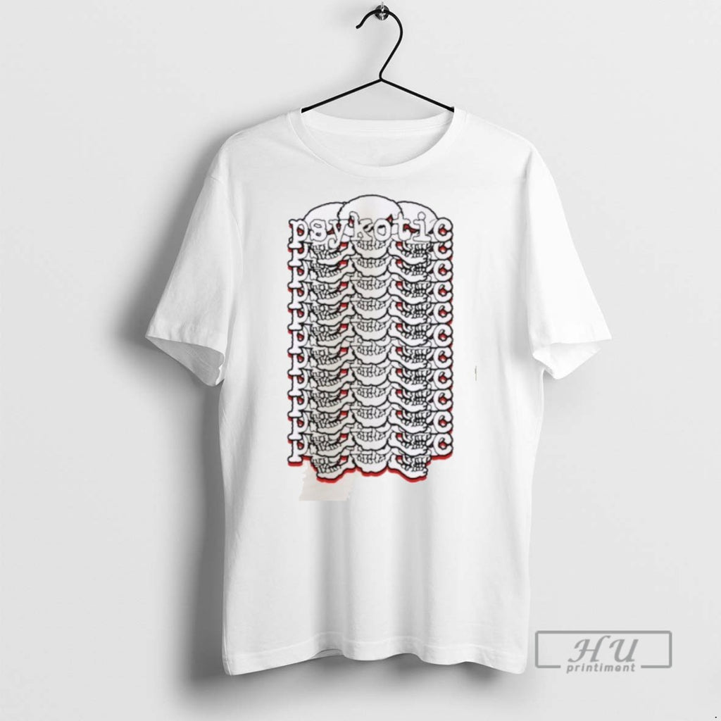 New Psykotic Skull Logo Tee Shirts Sweatshirt Hoodies