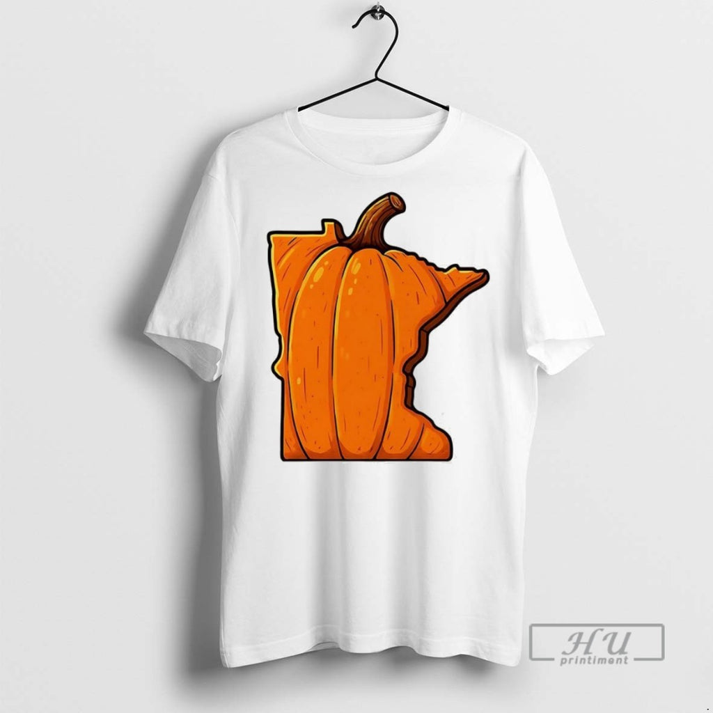 New Pumpkin Arrange Minnesota State Halloween Tee Shirts Sweatshirt Hoodies
