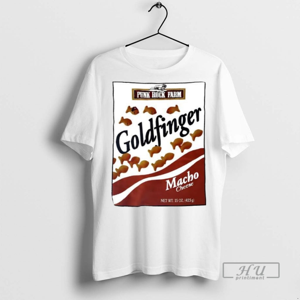 New Punk Rock Farm Goldfinger Macho Cheese Tee Shirts Sweatshirt Hoodies
