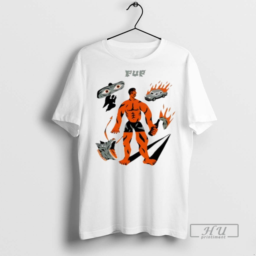 New Pup The Band Muscle Man Tee Shirts Sweatshirt Hoodies