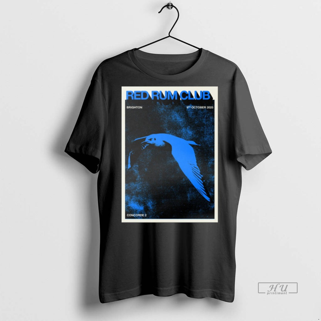 New Red Rum Club October 8 2025 Concorde 2 Brighton Uk Graphic Tee Shirt Sweater
