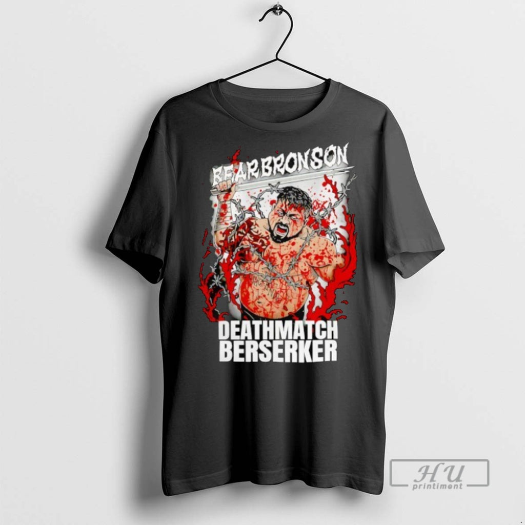 New Sei Ozawa Bear Bronson Deathmatch Berserker Tee Shirts Sweatshirt Hoodies
