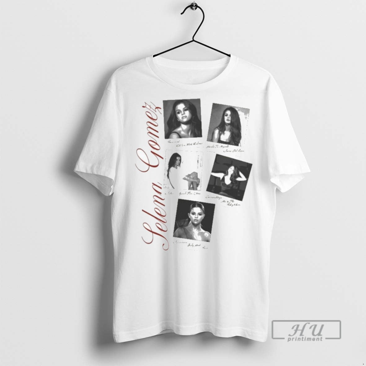 New Selena Gomez Revival Washed Photo Tee Shirts Sweatshirt Hoodies