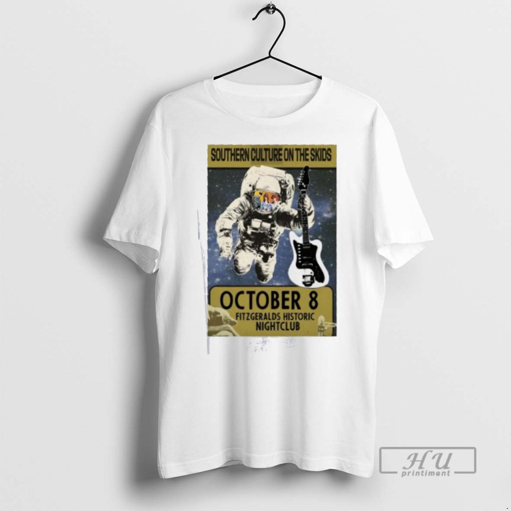 New Southern Culture On The Skids Fitzgeralds Berwyn In Berwyn Il Oct 8 2025 Tee