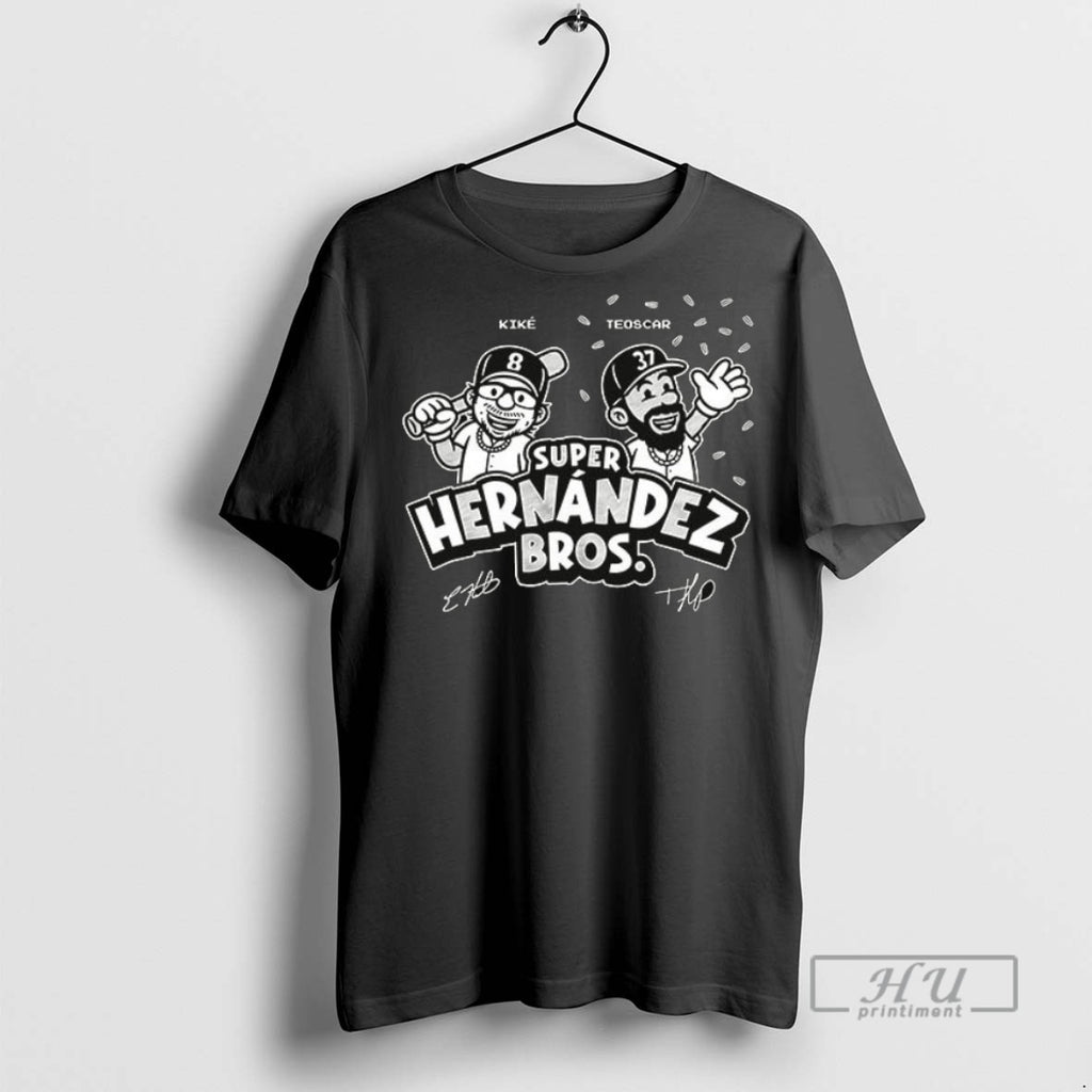 New Super Hernandez Bros Kike Teoscar Ceramic Ceramic And Classic Dad Cap Tee Shirts