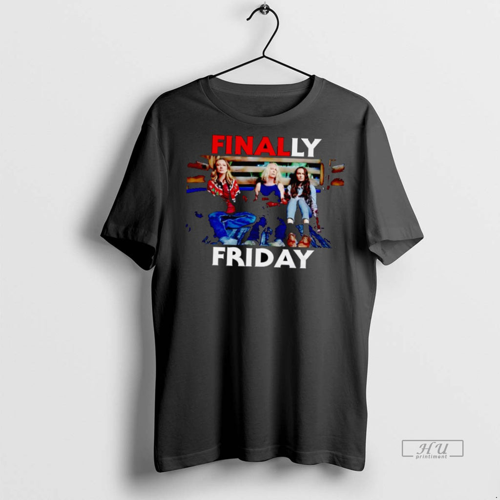 New Survivors Finally Friday Graphic Tee Shirt Sweater