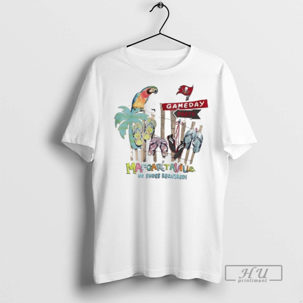 New Tampa Bay Buccaneers Gameday Party Margaritaville No Shoes Required Tee Shirts Sweatshirt Hoodies