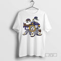 New Taz And Bugs Bunny Wearing University Of Washington Huskies Football Tee Shirts Sweatshirt Hoodies