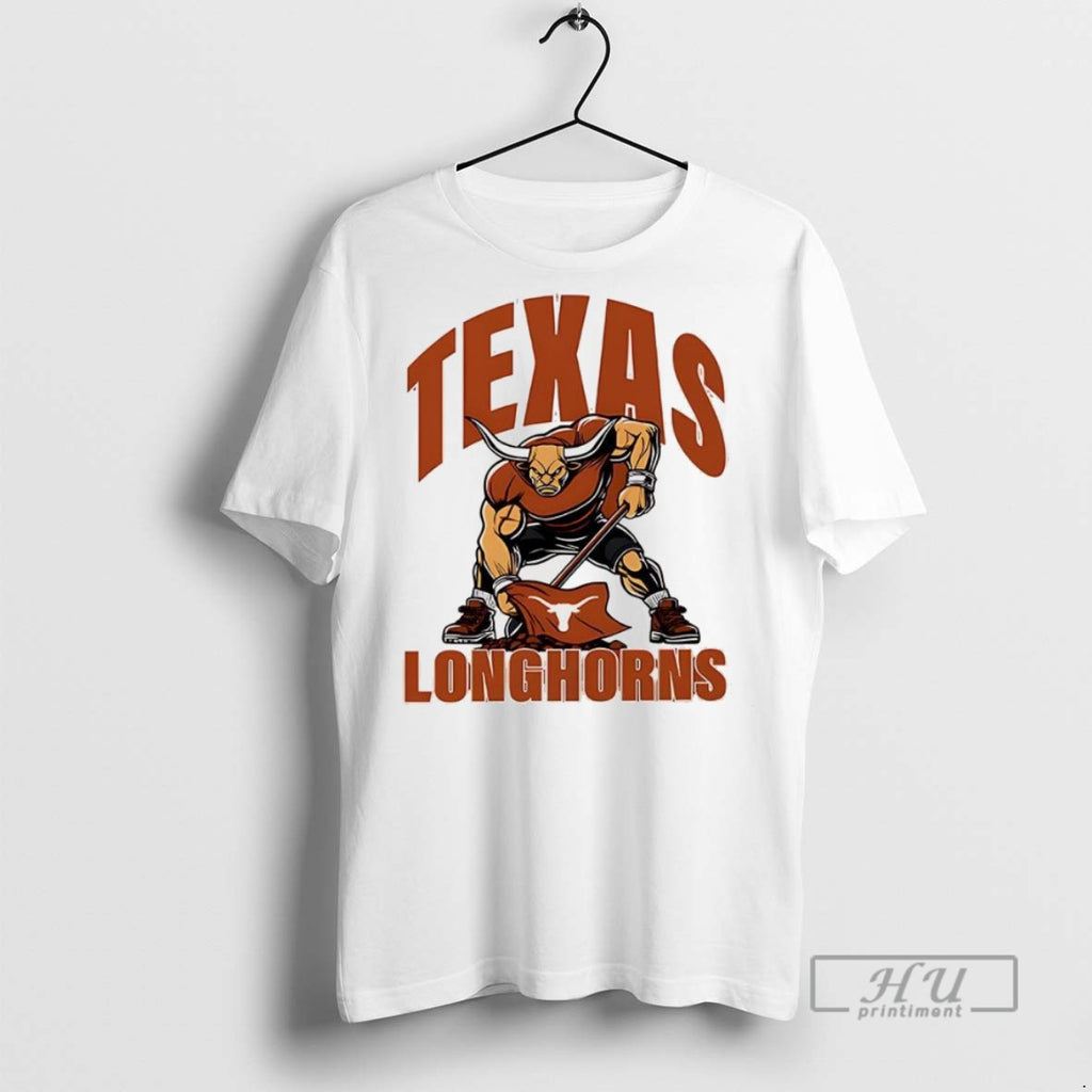 New Texas Longhorns Football Youth Plant Flag Mascot Tee Shirts Sweatshirt Hoodies