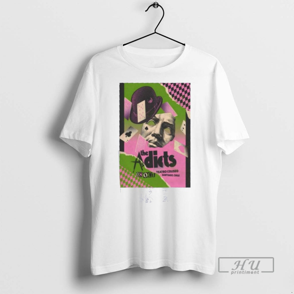New The Adicts Santiago Tour On Oct 8 2025 Tee Shirts Sweatshirt Hoodies