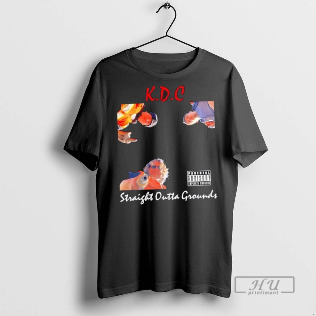 New The Kdc Straight Outta Grounds Meme Tee Shirts Sweatshirt Hoodies