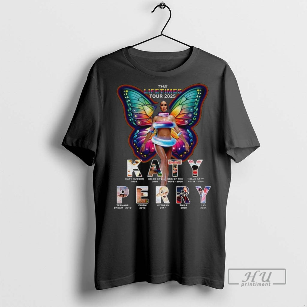 New The Lifetimes Katy Perry Tour 2025 World Tour Tee Shirts Sweatshirt Hoodies