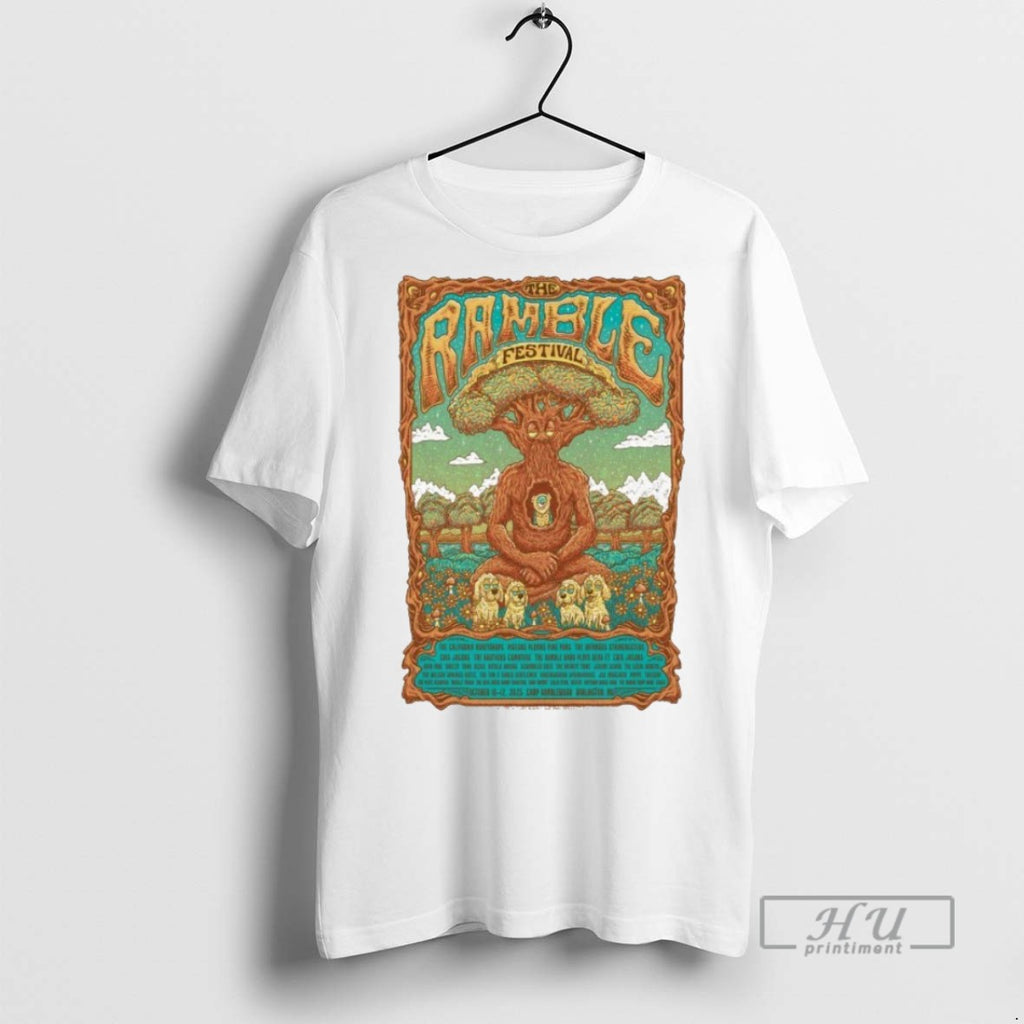 New The Ramble Festival Camp Ramblewood Oct 10 12 2025 Tee Shirts Sweatshirt Hoodies