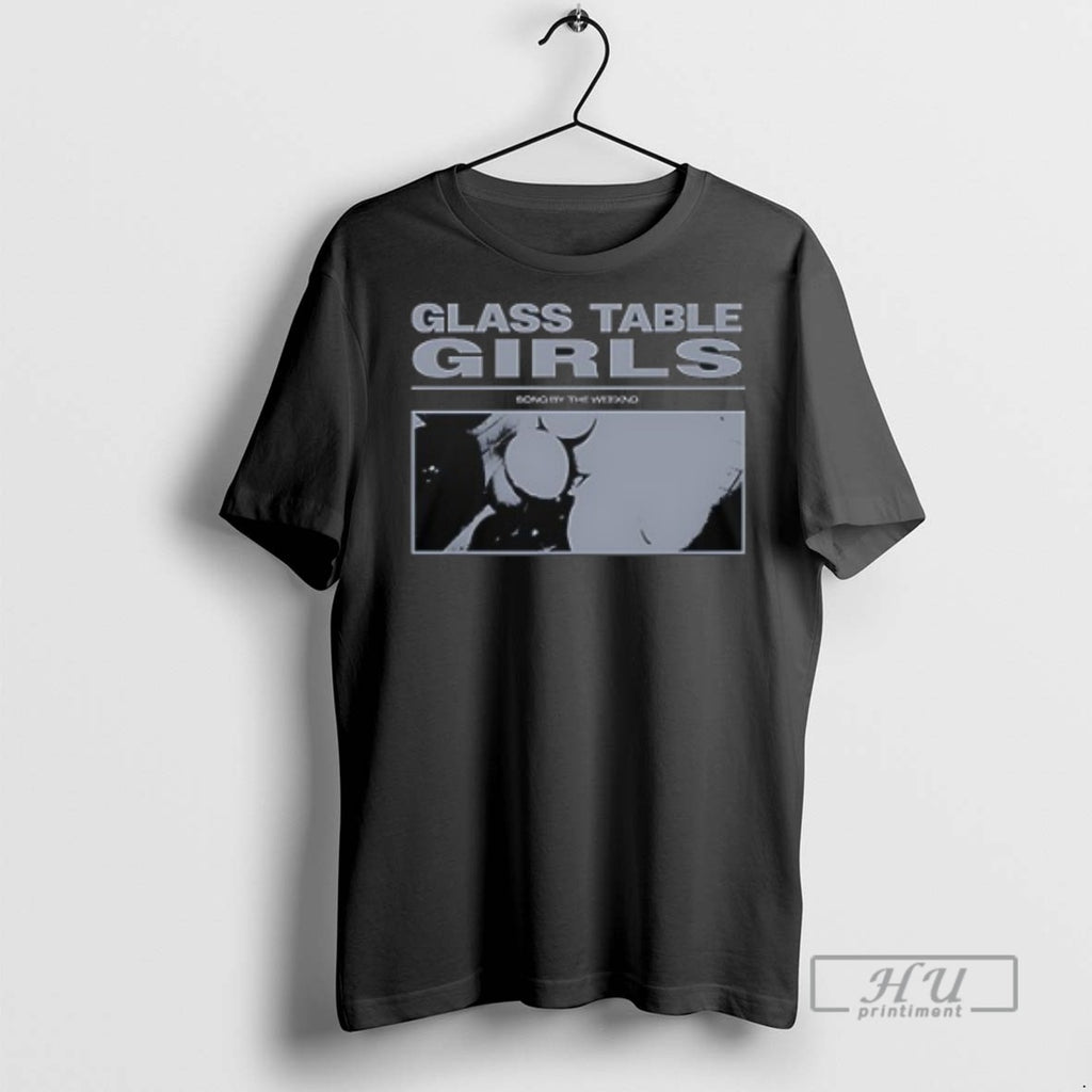 New The Weeknd Glass Table Girls House Of Balloons Double Sided Tee Shirts Sweatshirt Hoodies