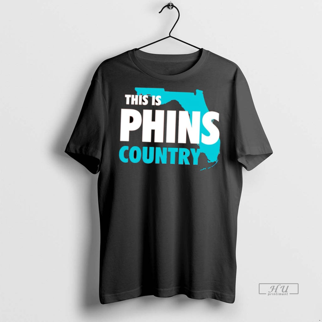 New This Is Phins Country Graphic Tee Shirt Sweater