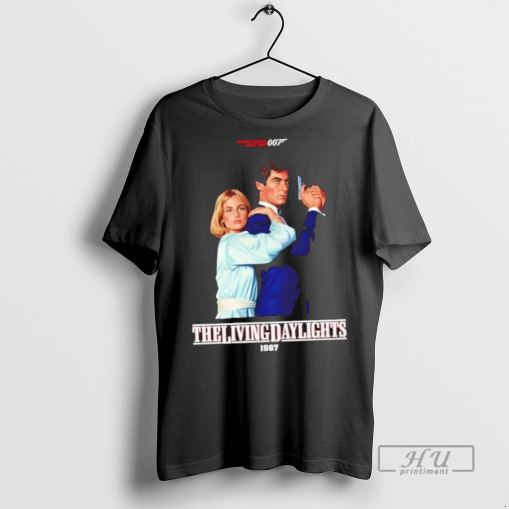 New Timothy Dalton As James Bond 007 The Living Daylights 1987 Tee Shirts Sweatshirt Hoodies