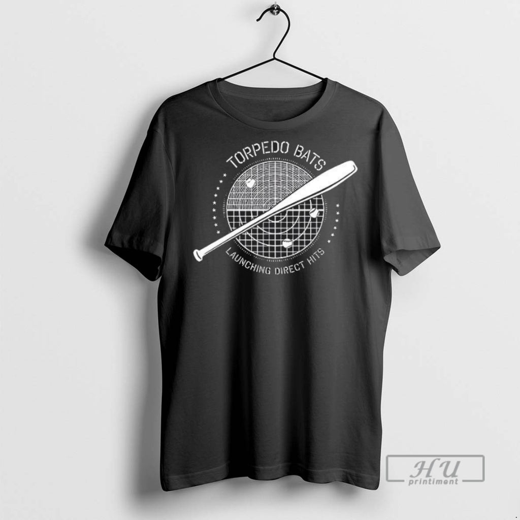 New Torpedo Bats Launching Direct Hits Baseball Tee Shirts Sweatshirt Hoodies