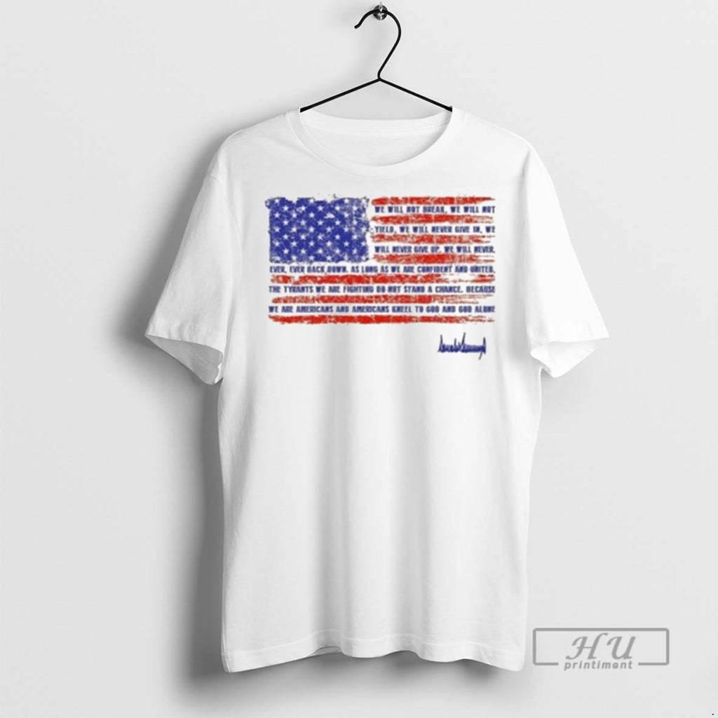 New Trump Nation Proclamation American Flag Tee Shirts Sweatshirt Hoodies