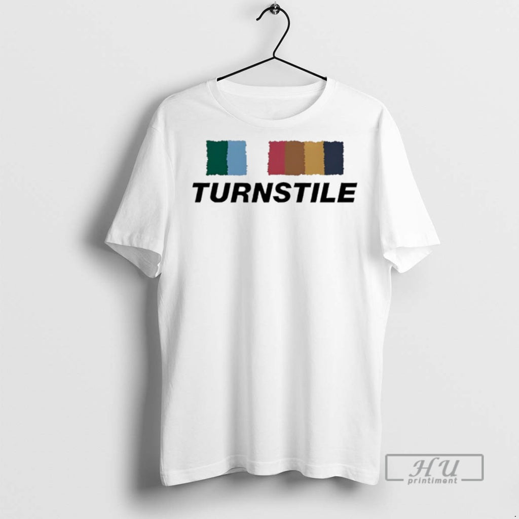 New Turnstile Color Wall Tee Shirts Sweatshirt Hoodies