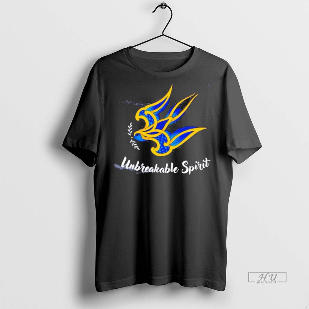 New Ukraine Unbreakable Spirit Graphic Tee Shirt Sweater