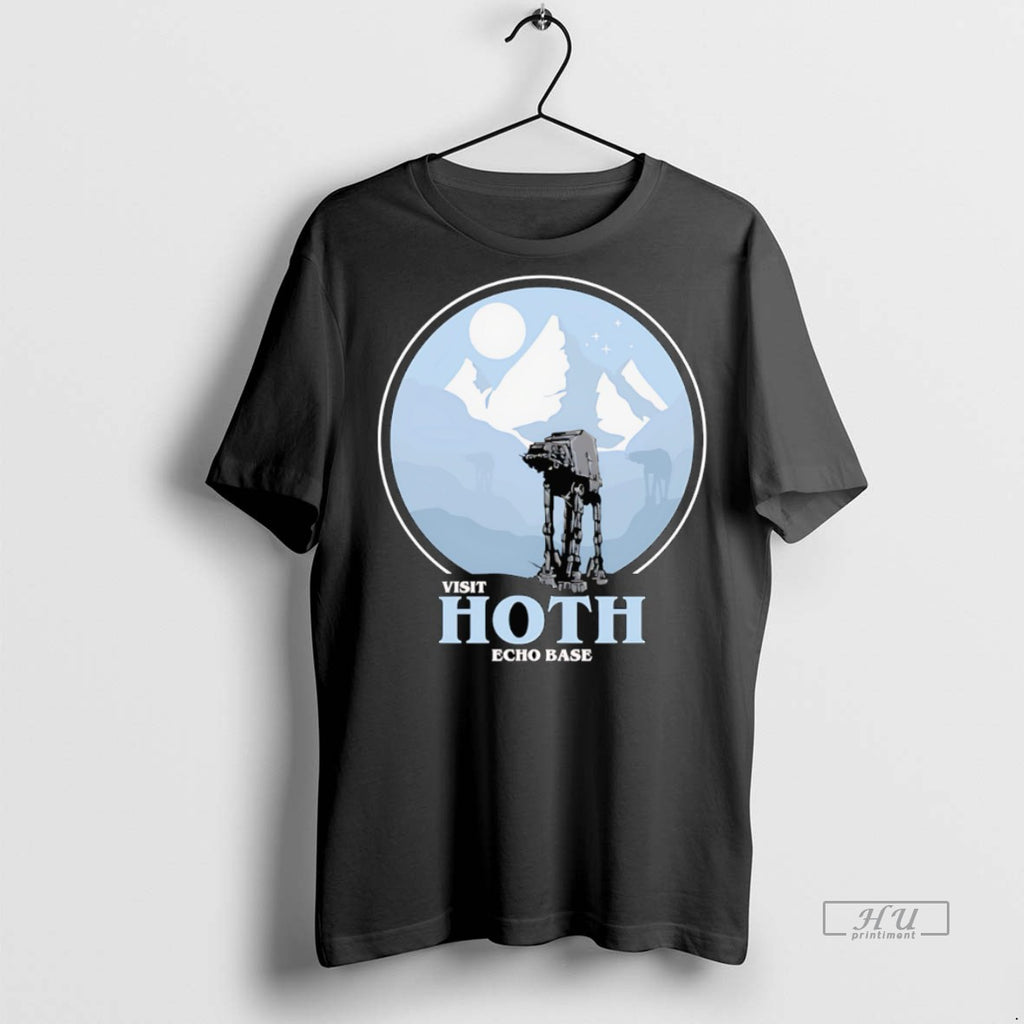 New Visit Hoth Echo Base Graphic Tee Shirt Sweater